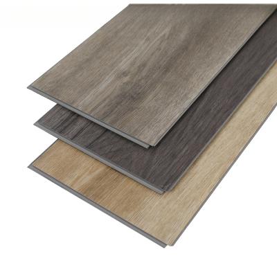 China 5.5mm Waterproof SPC Laminated Flooring with Unilin Click System and Smooth Finish for sale