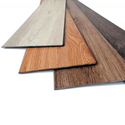 China 2019 SPC Veneer Floor LVT Flooring with Huge Color Options Vinyl Plank Hotel Flooring for sale