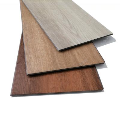 China Waterproof Vinyl Plank Flooring 4mm 5mm 6mm SPC Oak Parquet Flooring Wear Resistant for sale