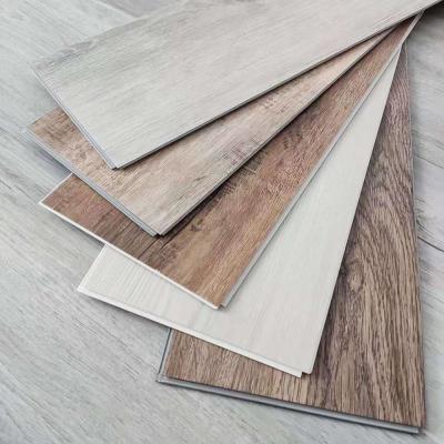 China 4mm-8mm Plank Dikte Eco Friendly Modern Design Klik op slot SPC PVC Plank Flooring Te koop