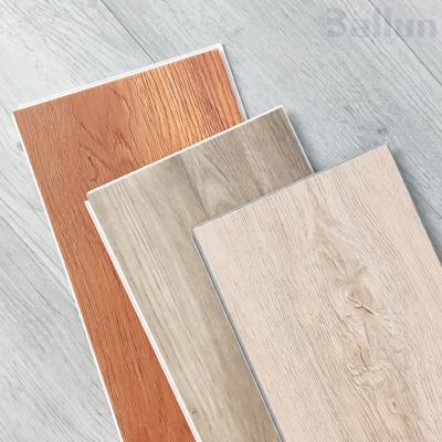 China Modern Design Hotel Vinyl Flooring with Wood Design and UV Coating 4mm 4.5mm SPC Tile for sale