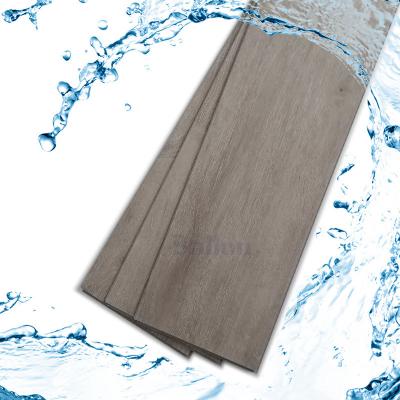 China UV Coating Laminate Floors Indoor 100% Waterproof Rigid Core SPC Solid Wood Flooring for sale