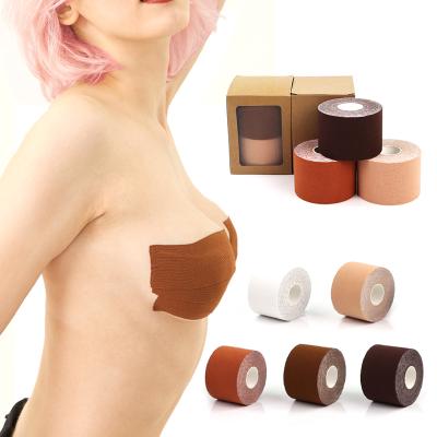 China New Design 2rolls 5cm Naked Breathable Nerd Tape Underwear Wrapping Paper Wrap With Kraft Paper Wrapping for sale