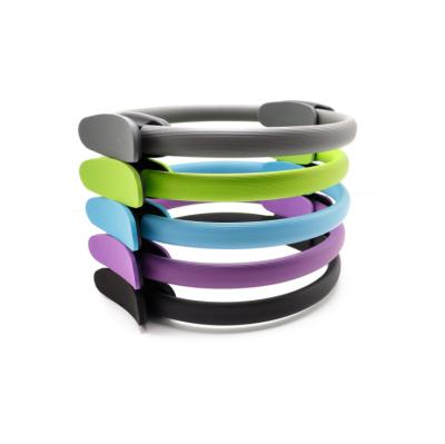 China Colorful Yoga Pilates Ring Resistance Circle High Quality Gym Pilates Ring Diet/Body Strength Training for sale