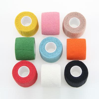 China Accept Customized Logo Custom Self Adhesive Bandage Wrap Breathable Self Adherent Wrap Athletic Elastic Cohesive Bandage For People And Pets for sale