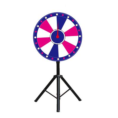 China Lucky 60 Lottery Activity Turntable Draw Spinning Professional Lucky Wheel of Fortune Gaming Color Customizable 115 Dry Erase for sale