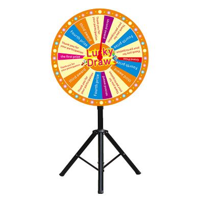 China Lucky Fortune 12 Diameter 80cm Merry Christmas Day Professional Spinning Wheel for sale