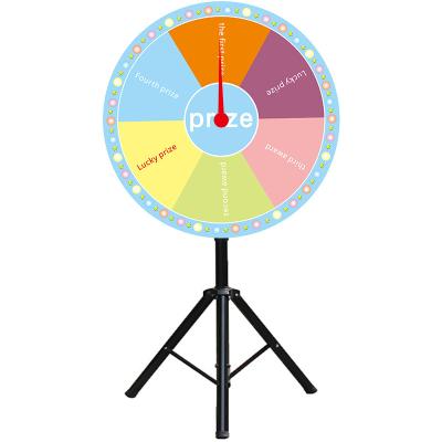 China 80 Activities Lottery Turntable Draw Lucky Spin Spinning Professional Dry Erase Lucky Wheel 12 Fortune Game Color Customizable for sale