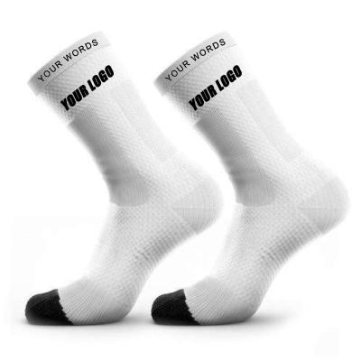 China Antibacterial Soccer Socks Custom Non Slip Rron Soccer Socks Running Sports Socks for sale