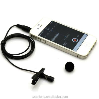 China Condenser Microphone SM-04 Pro Lapel Lavalier Lavalier Microphone Uni Smartlav MIC for Smartphones for sale