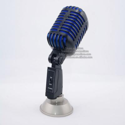 China Handheld Microphone Mic Super Cardiod Microphone Retro Dynamic Vintage Microfone Wired Network Recording Or Singing Microphones for sale