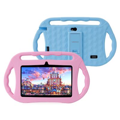 China Best Selling WIFI/BT 7 Inch Android 10.0 Tablet PC OEM Game Tablet Quad Core 16G ROM With Case For Kid for sale