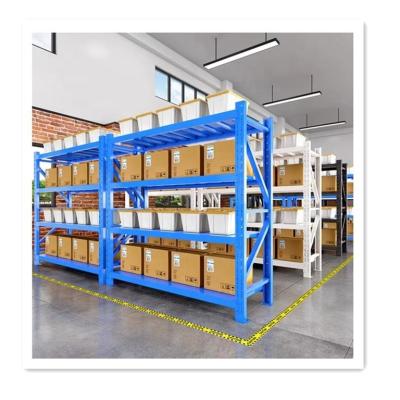 China Single / Double Sided Heavy Duty Rack Pallet Shelf Metal Shelving Warehouse Buries Racks System Industrial Storage for sale