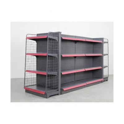 China Various Styles Single Sided / Double Sided New Products Display Stand Grocery Shelves Shelf Gondola For Market Shelves For Retail Store for sale