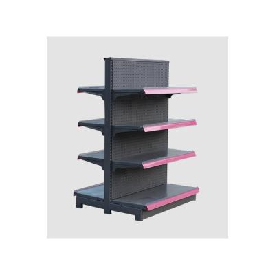 China Hot selling factory single sided / double sided directly put up light duty shelves for supermarket retail store shelf brackets for store displays for sale