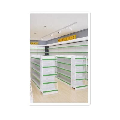 China Best Selling Single Sided/Double Sided Gondola Shelving, Grocery Market Mini Rack for sale