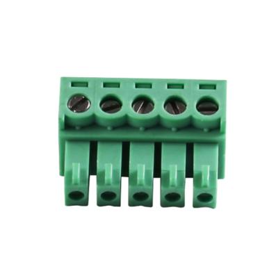 China PA66 Factory Direct Premium Terminal Block Pluggable Connectors Pitch 3.5mm / 3.81mm With Screw Through Hole for sale