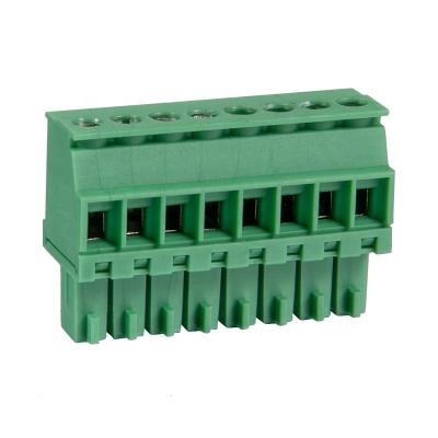 China Wholesale Custom Pitch 3.5mm / 3.81mm PCB Pluggable Terminal Block PA66 Connectors for sale