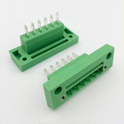 China PCB MSTB 2.5 Pitch 5.08mm Through Wall Terminal Block PCB 2CDGB WJ2CDGM KF2EDGWB Terminal Block Conector for sale