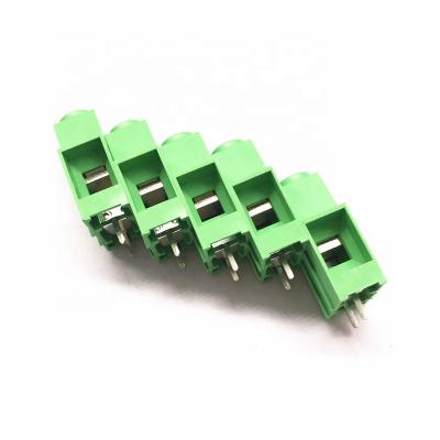 China PA66 Rising A.W.G. 20~6 Connector 600V 65A 10.16mm Pitch Screw Terminal Block Clamp UL94V-0 Wire Size for sale