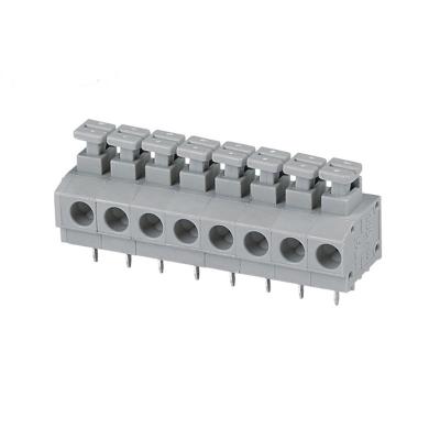 China PA66 Customized Plastic PCB PA66 Terminal Block Pitch 3.81/5.0mm Terminal Block Connector For Lighting PCB PLC for sale