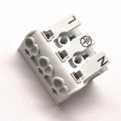 China Light Lamp LED Connecting Hot Sales DG238-10.0 2P/3P/4P/5poles Spring Terminal Block 923 Quick Push In Spade Block Connector For Lamp Lighting for sale