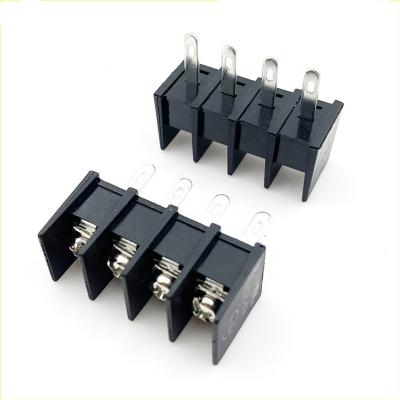 China PA66 DG25H 7.62mm Pitch Terminal Block KF25H WJ25H Barrier PCB Terminal Block Terminal Block 300V 15A for sale