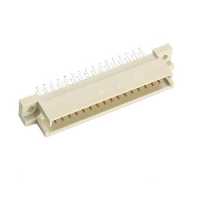 China PCB Connector Terminal Block 2.54mm Pitch 32pin Double Rows Straight Pin DIN41612 Panel To Board Connector for sale