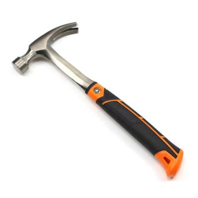 China One Piece Forged Claw Hammer Claw Hammer With Fixed Hex Screw Handle for sale