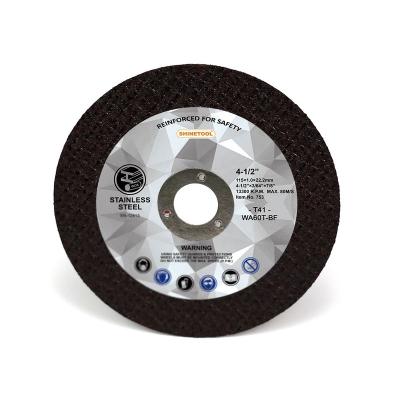 China Super Thin Resin Bonded Abrasive Cutting Disc Cut Off Wheel For Stainless Steel And Metal Stainless Steel 8165010 for sale