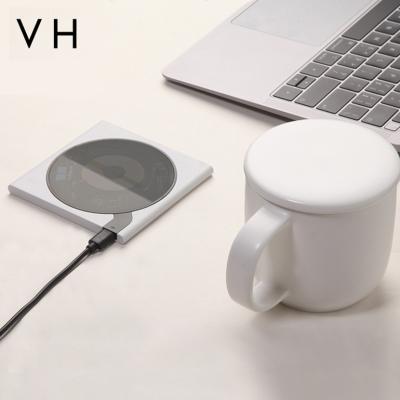 China C03 VH Display C03 VH Constant Heating Temperature 55 Degree 350ml Wireless Fast Cup Passionate Charging Coffee Mug for sale