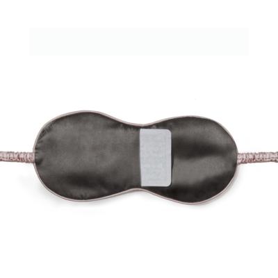 China Custom Cute C19 VH Graphene Satin Warming and Comfortable Silk Eye Mask Mulberry Slice Vapor Eye Sleep Box Masks for sale