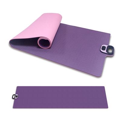 China Modern FACTORY PRICE YOGA 001 Fitness Double Side VH Logo 6mm Band TIMER PHONE AND NOTEBOOK Custom Yoga Mat for sale