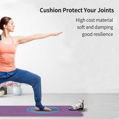 China Wholesale Modern YOGA 001 Fitness Double Side VH Logo 6mm Band TIMER PHONE AND NOTEBOOK Custom Yoga Mat for sale