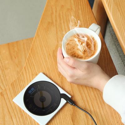 China C03 Wireless Intelligent Temperature Control Cup Warmer Temperature Control New Products Charger Passionate Coffee Mug for sale