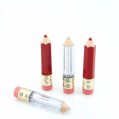 China New Arrival 5ml 2023 New Design Single Tube Gloss Lip Pen Lip Pencil Cosmetic Empty Gloss Tube for sale