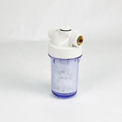 China Household 5 Inch Clear Plastic Water Filter Housing For Boiler Water Heater for sale