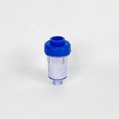 China Household 5 Inch Clear Plastic Water Filter Housing For Washing Machine for sale