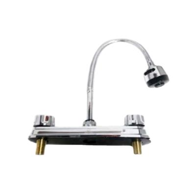 China Thermostatic Style Chromed Faucets Kitchen Sink Faucets New 8