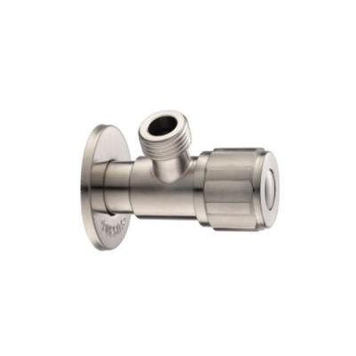 China 1 2 Wholesale SS304 Stainless Steel Angle Valve General High Quality Two Way Angle Valve For Bathroom Toilet for sale