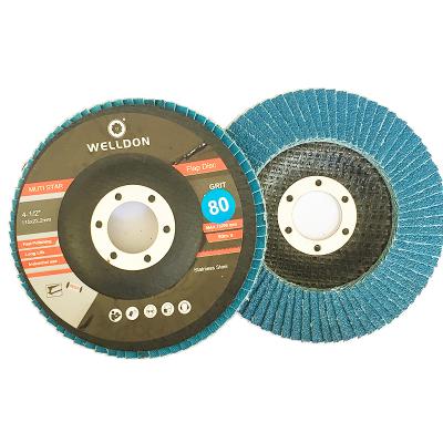 China Fiberglass Backing Pad Zirconia Alumina Fin Disc Polishing High Quality Polishing Abrasives Grinding for sale