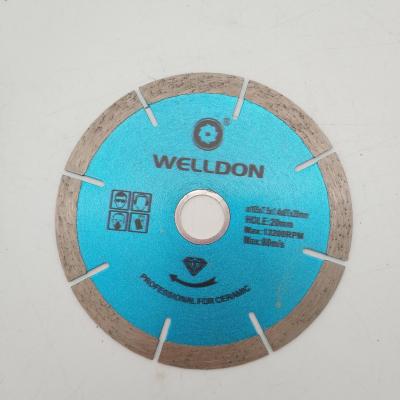 China WELLDON 4inch Granite Diamond Cutting Disc Wheel Cutting Diamond Blade for sale