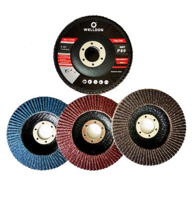 China Fin Disc Abrasive Disc Zirconia Stainless Steel Metal Aluminum Oxide Zirconia Wheel Grinding Polishing Manufacturers 115mm Sanding Sand for sale