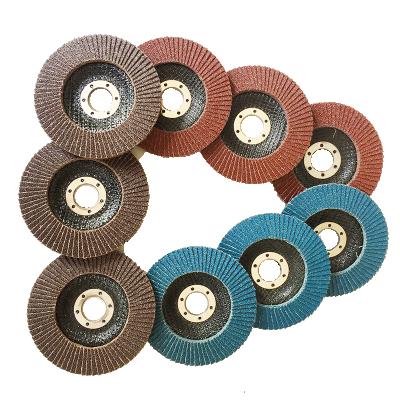 China Porcelain Abrasive 125 Fin Polishing Wheel Disc 5