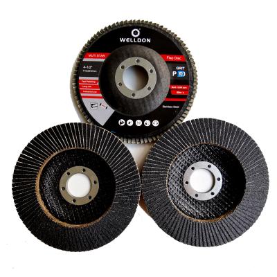 China Manufacturers 115mm Aluminum Oxide Metal Silicon Stainless Steel Abrasive Wheel Fin Disc Grinding Polishing Sand Sand for sale