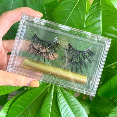 China China Private Label False Mink Eyelashes Magnetic False Mink Eyelashes Wear Up to 25-30 Times Lashes Set Eyelashes Wholesale Seller With Custom Packing for sale