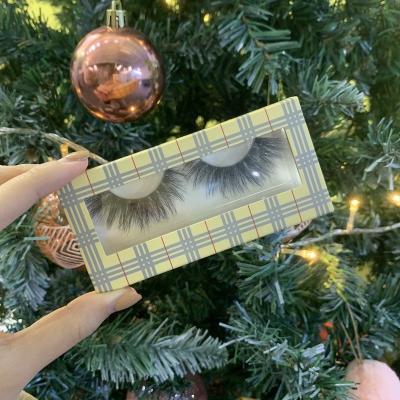 China Russian Strip Lashes Russian Strip Lashes Customized False Eyelash Faux Mink D Loop Strip Lashes Russian Strip Lashes Curly Lashes for sale