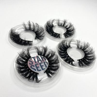 China Mink 25mm 30mm Lashes Private Label Lashes 3d Delicate Natural Vegan Lashes Wholesale Natural Cruelty Free Faux Eyelashes for sale