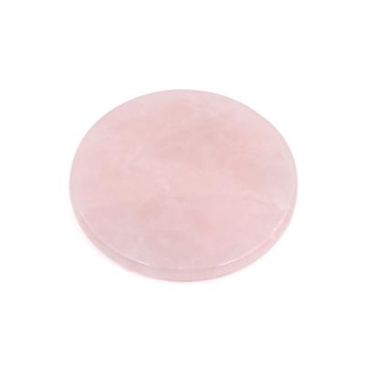 China Wholesale Pink Trim Eyelash Extension Around Eye Lash Pallet Pad Stand Holder Jade Stone Glue Lashes Adhesive Fake Palette for sale