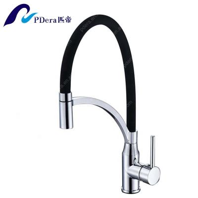 China Thermostatic Faucets Contemporary Gooseneck Hot And Cold Water Mixer Taps Flexible Kitchen Faucet for sale